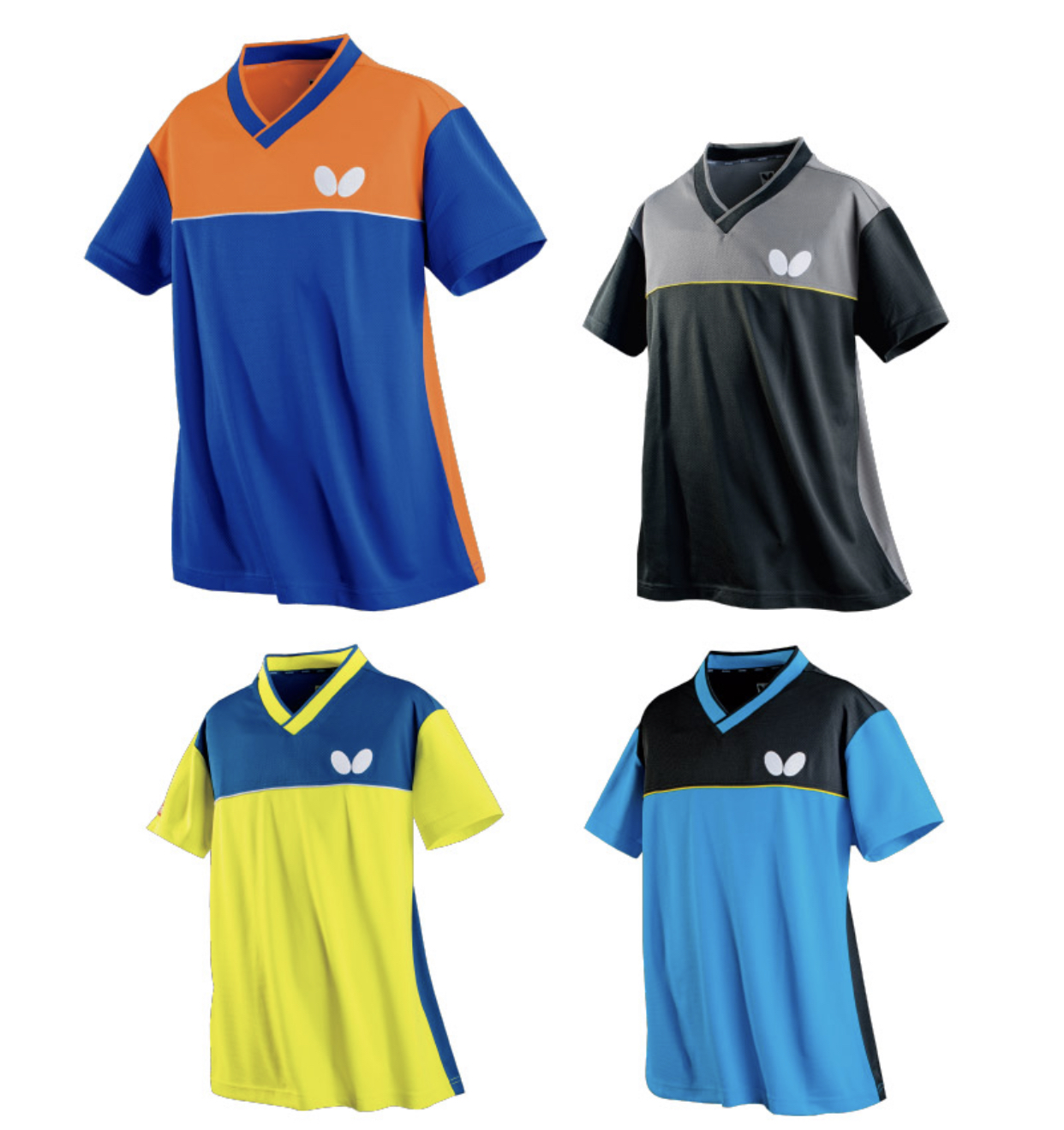 【宸南乒乓】蝴蝶男女短袖球服