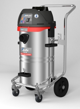 凯德威小型仓库洗车场用干湿吸尘器GS-1245吸粉末用45L工业吸尘器