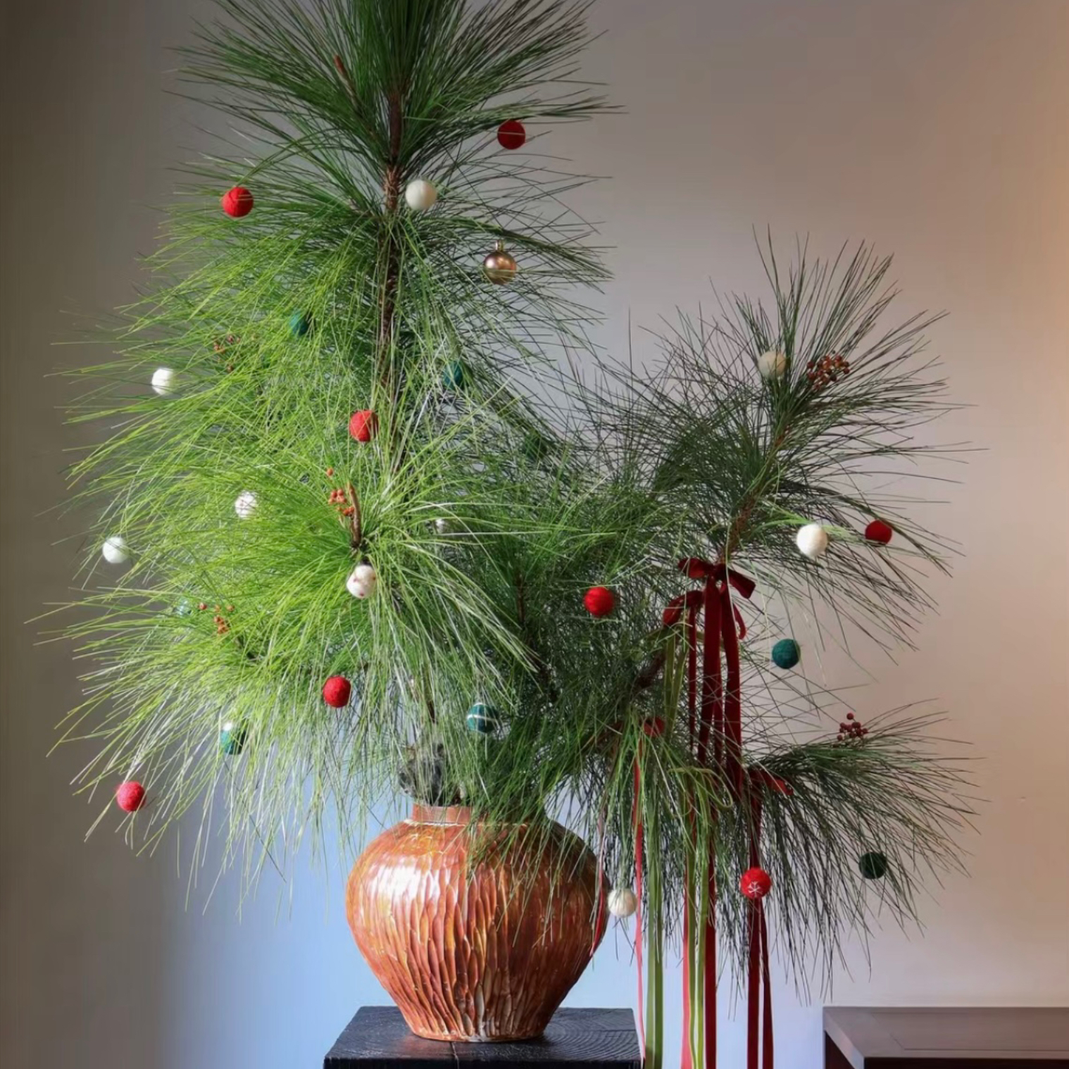 【云花甄选】马尾松圣诞节装饰鲜花云南直发新鲜采摘鲜切花瓶插花