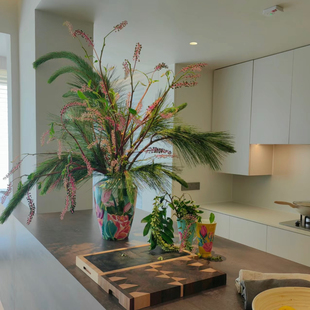 鲜花端午节插花水养云南直发山野绿植 商陆五针松真 云花甄选