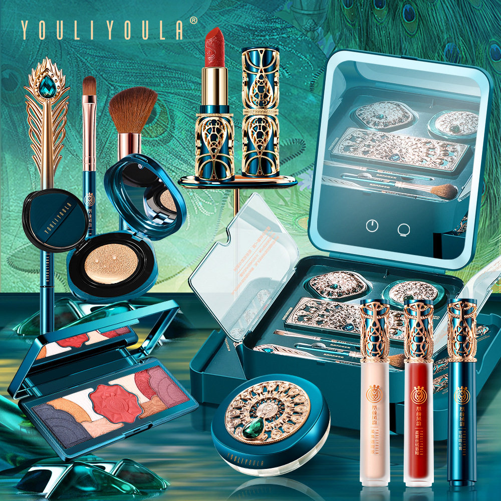 彩妆套装口红化妆品全套一整套12件套美妆套盒礼物中国风彩妆礼盒,彩妆/香水/美妆工具,彩妆套装,淘宝优惠券,粉丝福利购,淘宝优惠卷