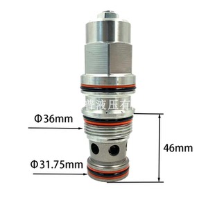 螺纹插装 SUN型平衡阀CBGG240L吊车船舶双向抗衡阀