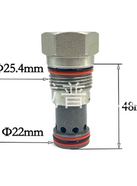 代替SUN液压阀先导式溢流阀平衡滑阀RPGC-8DN太阳插装阀