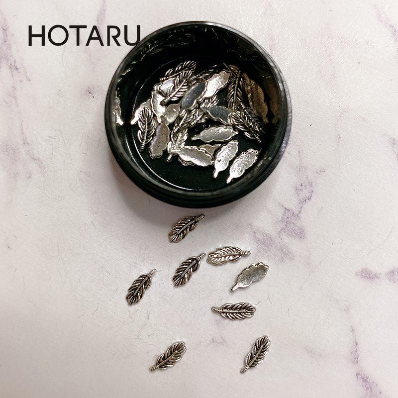 猫眼立体锆石金属指甲贴钻