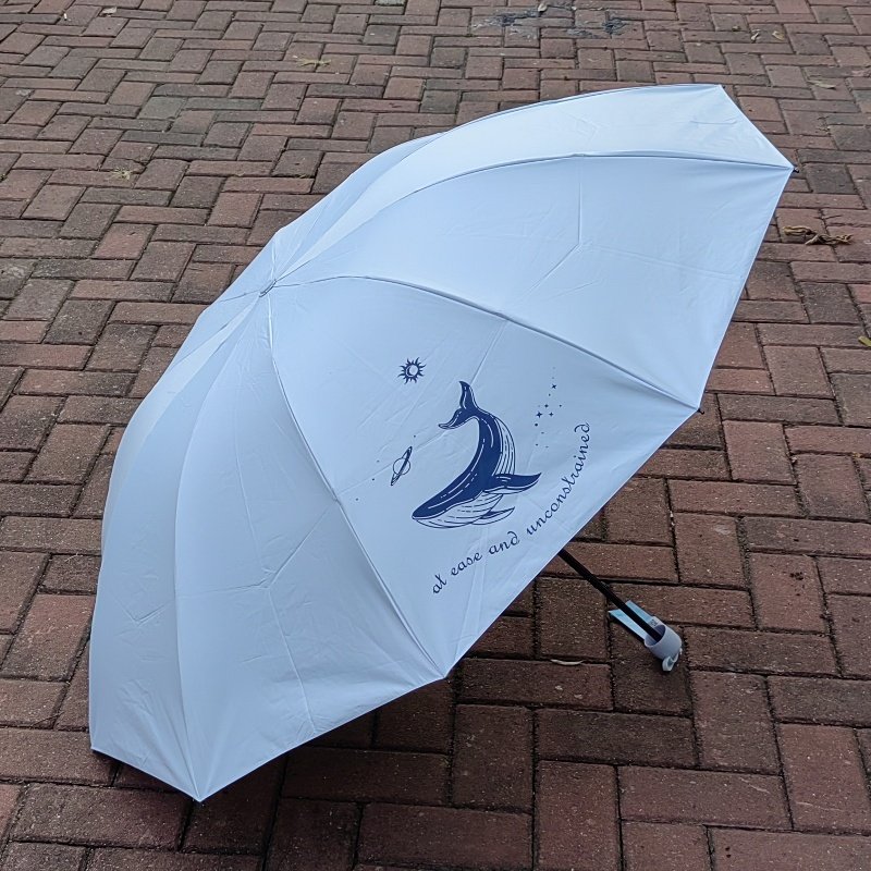 天堂伞2026新款印花折叠伞简约晴雨伞两用创意个性防晒正品遮阳伞