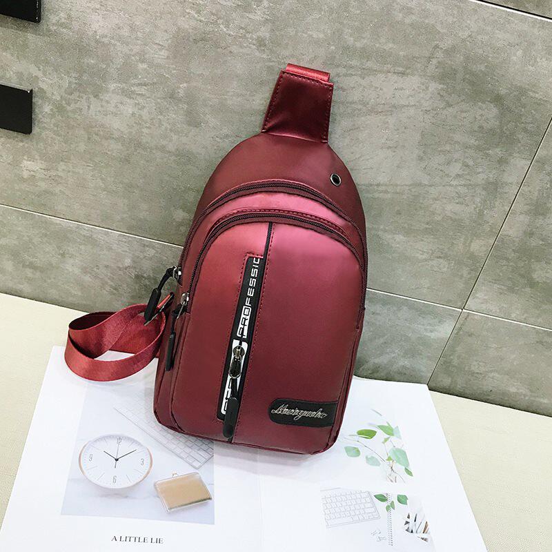 时尚胸包韩版男士耳机包户外女士零钱包骑行胸前包 礼品定制|msdalam kategori Beg kulit/wanita/beg lelaki, beg Ms. - dari Buy2taobao.com untuk memberikan perkhidmatan ejen Taobao profesional membeli