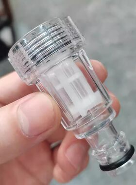 家用高压洗车机进水过滤网奶嘴接头 6分口快速接头指南车亿力通用