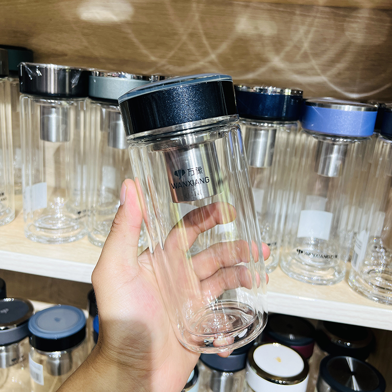 万象玻璃杯双层鹅蛋杯