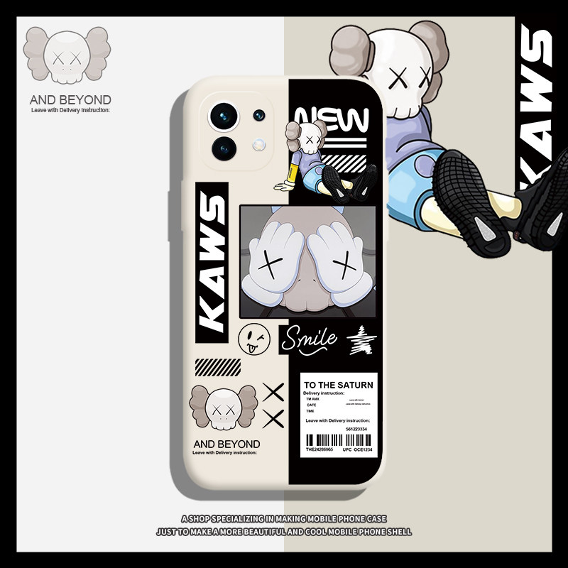 Suitable for millet 11 Mobile phone shell new pattern millet 11pro Liquid state silica gel originality Soft shell personality Cartoon kaws Chaopai Gloomy All inclusive camera lens Scrub ultrathin Shell men and women smart coverin the 3C Digital Accessories, Cell Phone Accessories , Phone Protection Case/Shell  category - from Buy2taobao.com to provide professional Taobao agent buy service