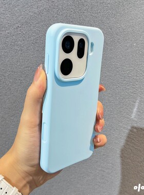 耐脏不会发黄适用oppofindx9pro手机壳新款液态硅胶软壳Reno15pro保护壳x8s+全包边防摔x7ultra纯色14pro男女