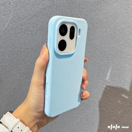 耐脏不会发黄适用oppofindx9pro手机壳新款液态硅胶软壳Reno15pro保护壳x8s+全包边防摔x7ultra纯色14pro男女