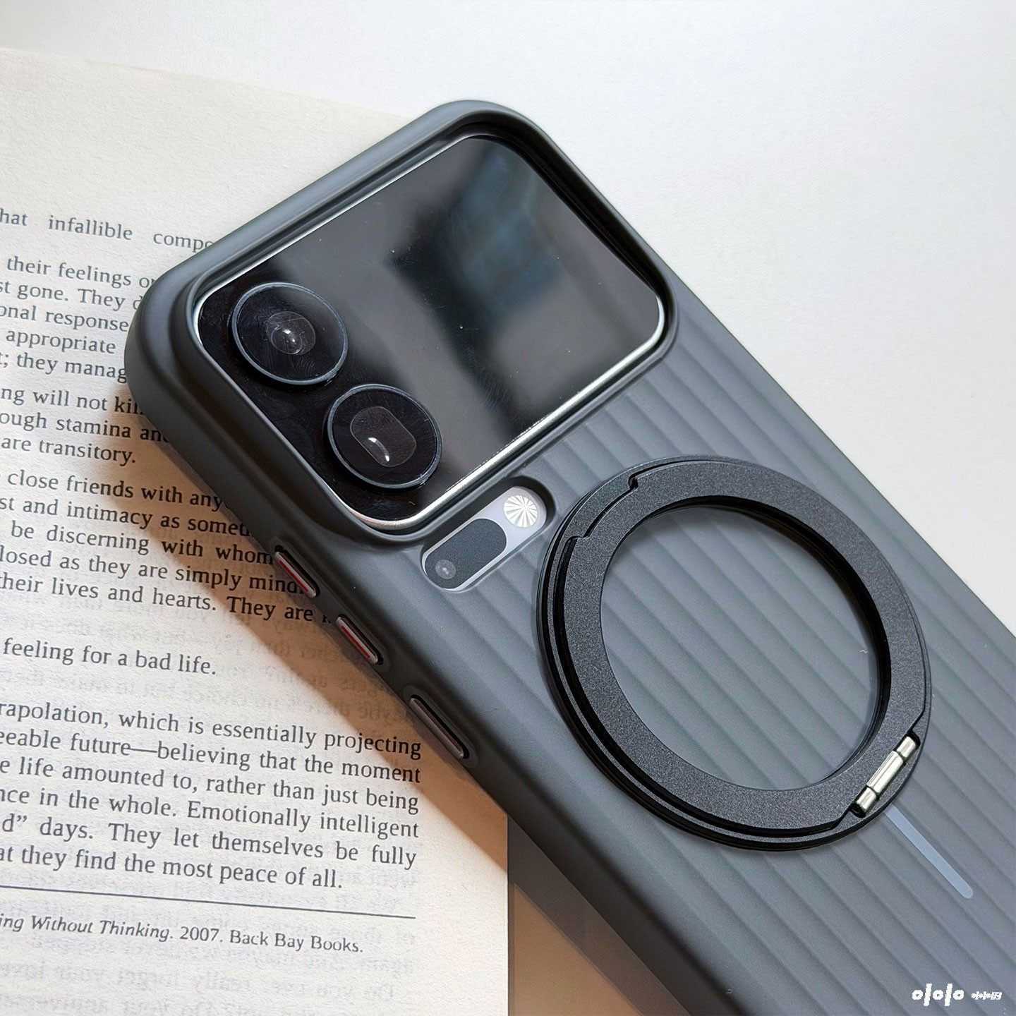 2025新款支点壳适用小米17promax手机壳瓦楞光栅行李箱纹小米15pro保护壳磁吸充电14ultra旋转支架高级感外壳