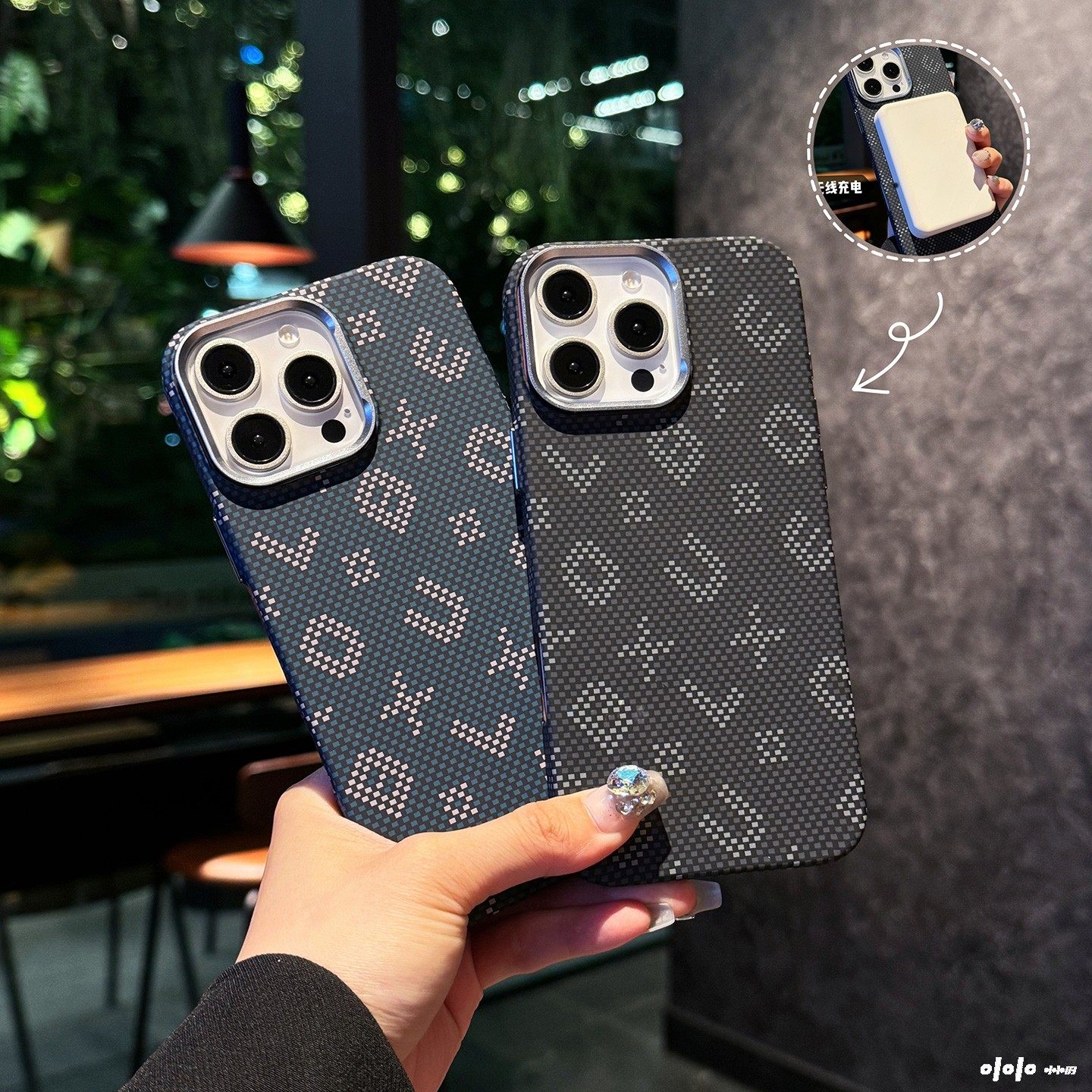 创意潮流字母复古风适用苹果17promax手机壳碳纤维纹肤感抗指纹iPhone15promax新款内置磁吸16pm超薄硬外壳男,3C数码配件,手机保护套/壳,淘宝优惠券,粉丝福利购,淘宝优惠卷