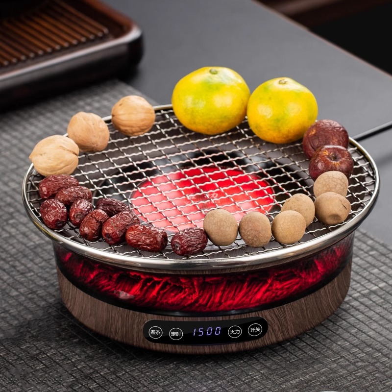 叙锦围炉煮茶器耐高温玻璃蒸煮壶