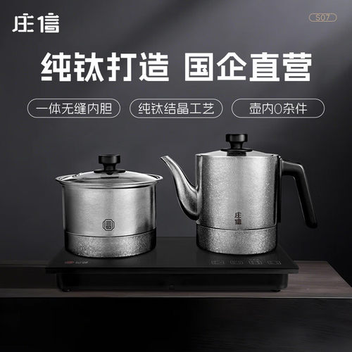 家用烧水壶纯钛电热水壶煮水茶炉