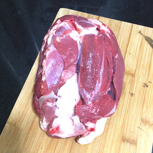 顺丰 羔羊无骨腿肉 新疆天山牧场羊后腿剔骨纯羊肉 包邮 清鲜美