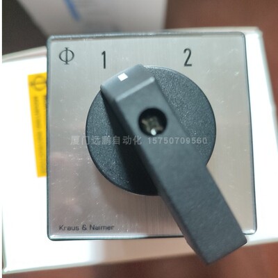 K+N选择开关CA10 PC9016-3E24 中字蓝系列品牌KRAUS&NAIMER