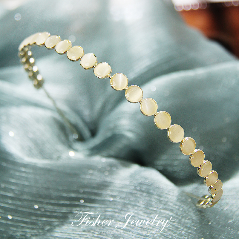 2025新款高级感仿猫眼发箍