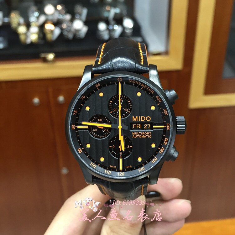 瑞士手表沙特正品 舵手机械计时男表m005.614.36.051.22