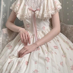 摇篮曲blooming爱德华领lolita洛丽塔连衣裙cla系优雅洋装公主裙