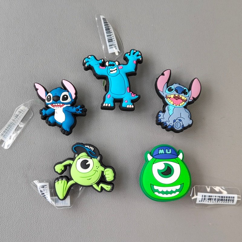 2026新款洞洞鞋配饰 可爱创意配件DIY卡通怪物大学史迪仔装饰鞋扣,服饰配件/皮带/帽子/围巾,鞋扣,淘宝优惠券,粉丝福利购,淘宝优惠卷