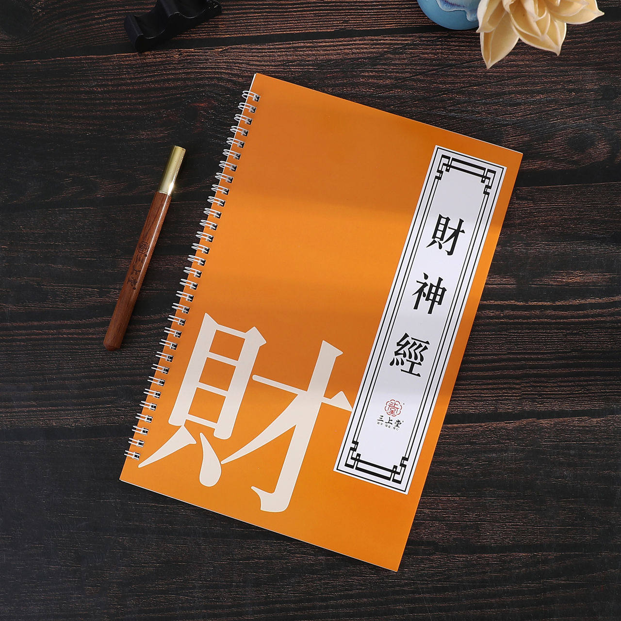 玄坛财神经手抄本字帖正版赵大元帅财神真经成人硬笔描红楷书抄写