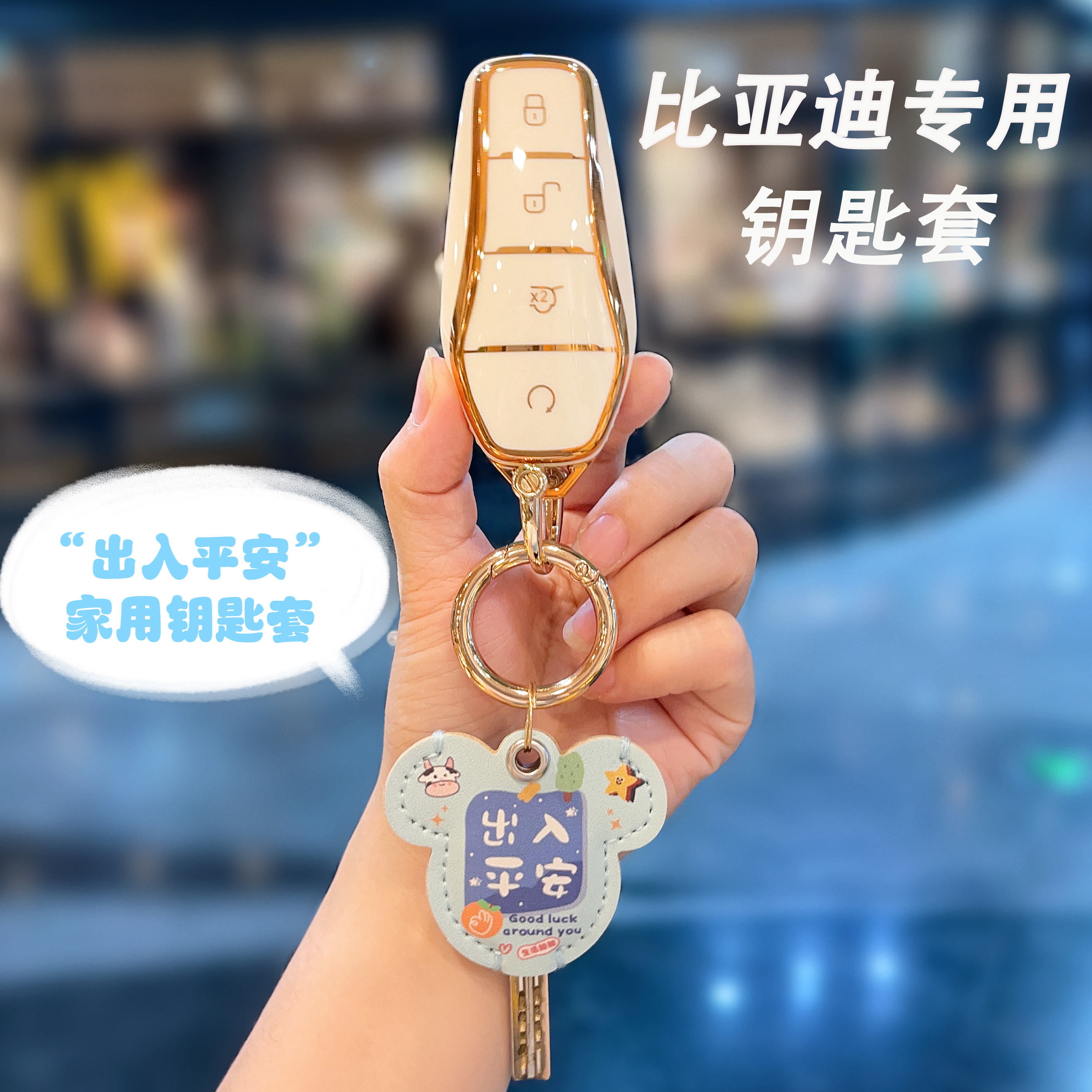 比亚迪海豚元pro唐秦plus钥匙套