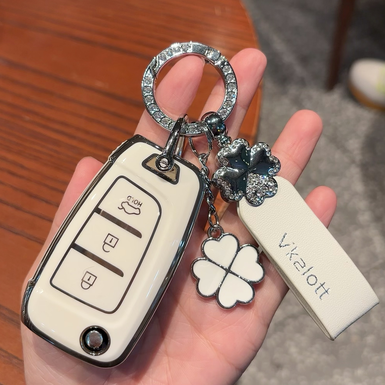 现代悦动钥匙套悦纳扣