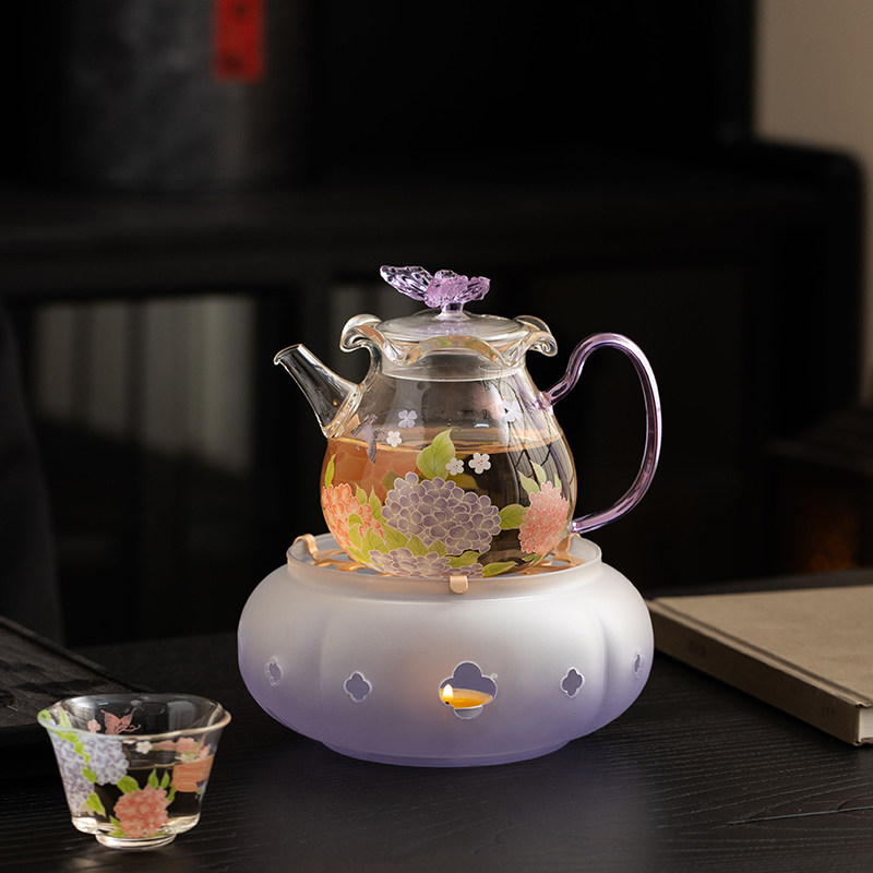 玻璃温茶炉底座加热煮茶炉精致