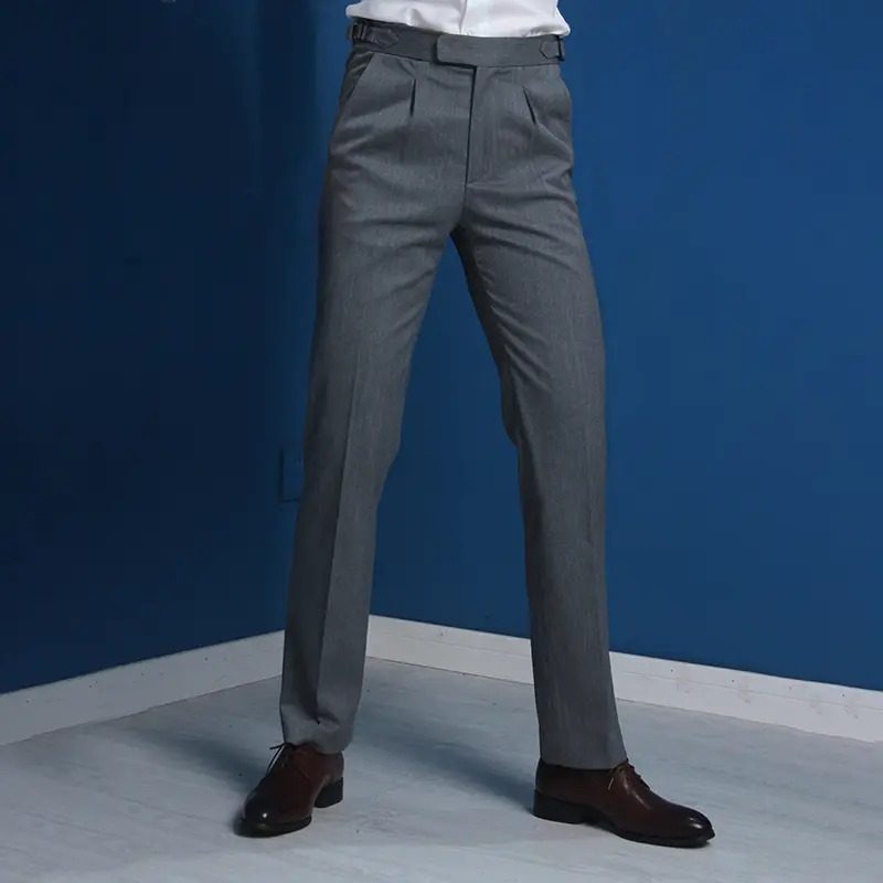 eabri商务绅士全毛两色可选西裤