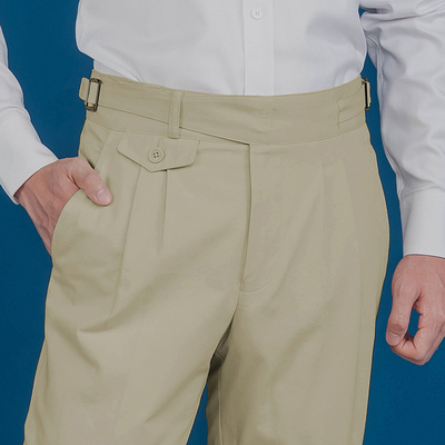 eabri/驿泊高端类卡其裤