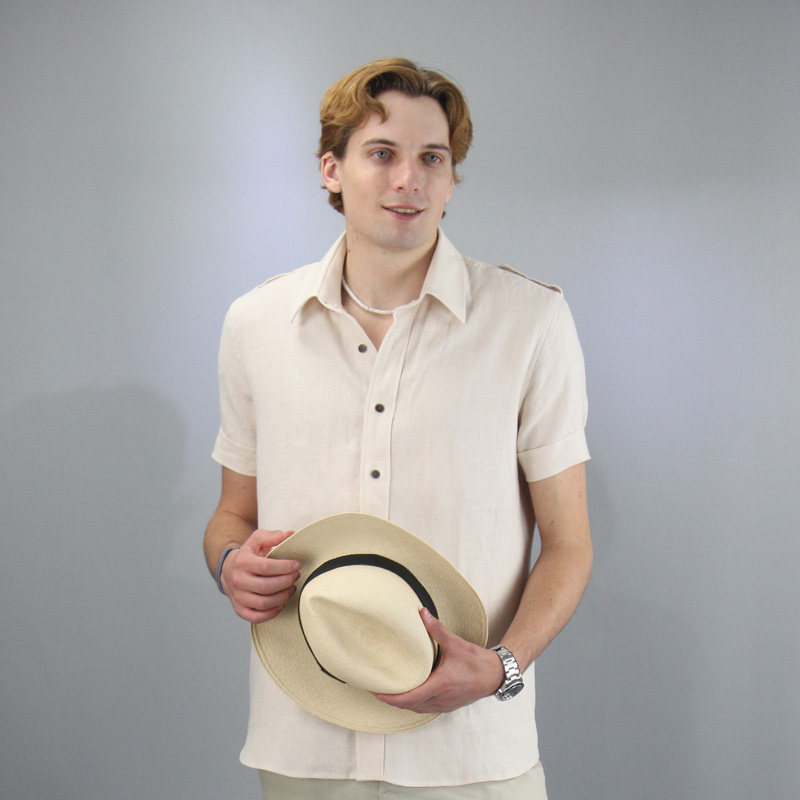 eabri驿泊沙滩轻薄夏季新款衬衫