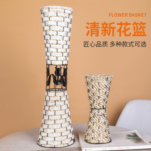 陶瓷满天星植物家居摆件小花瓶