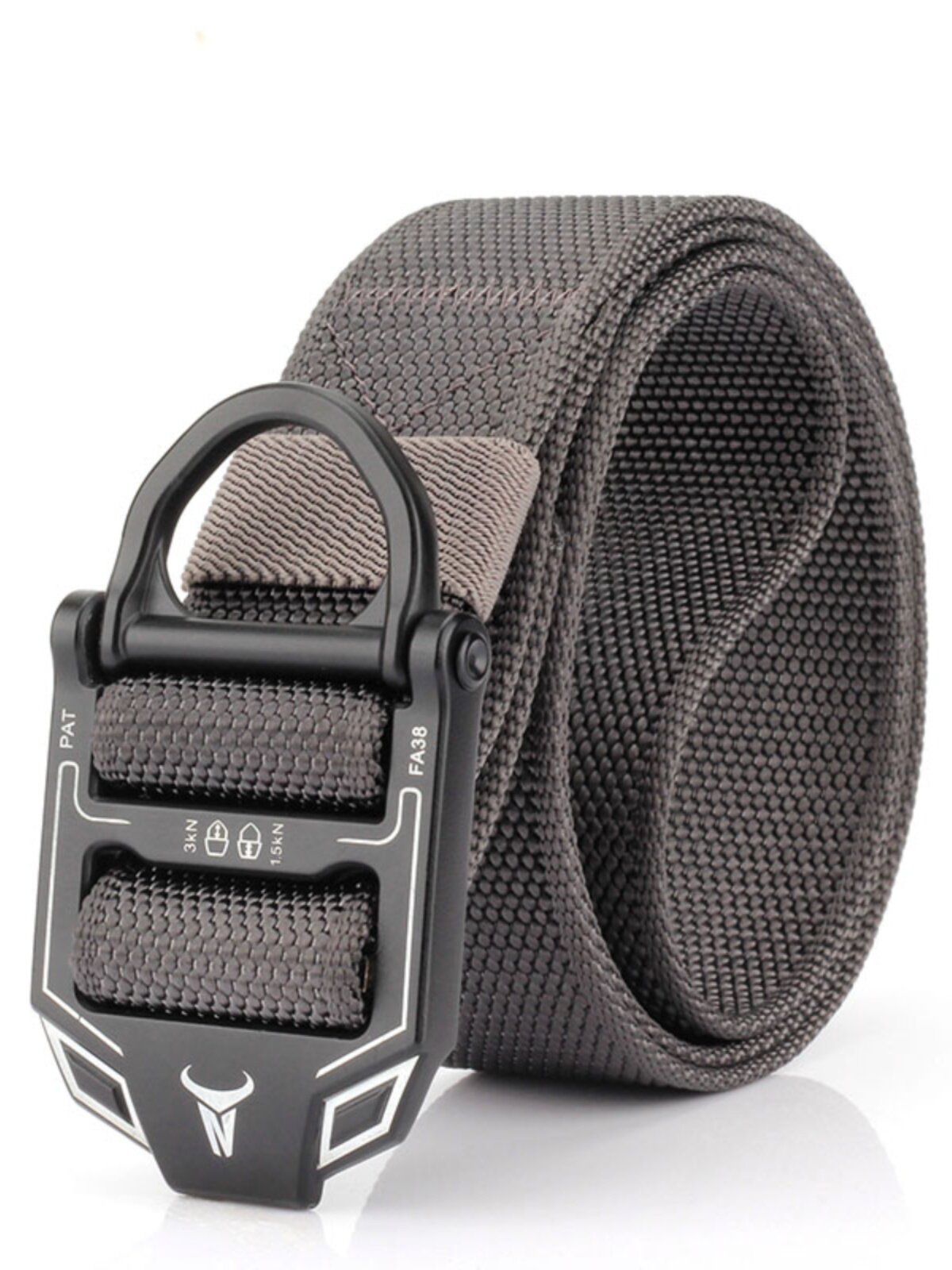 MULTIFUNCTIONAL TACTICAL RESCUE RAPPELLING BELT OUTDOOR TRAINING COMMUTING WEAR-RESISTANT NYLON BELT CASUAL MILITARY TRAINING QUICK UNLOCK