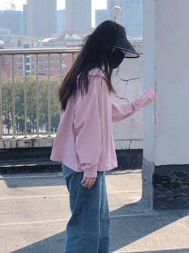 2-300斤学院风透气韩系防晒服
