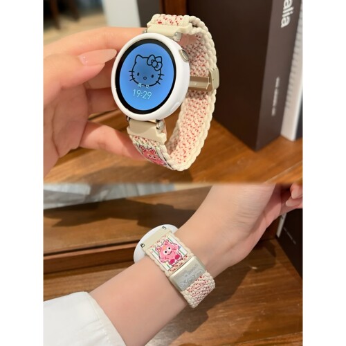小怪兽编织手表带软壳夏新款