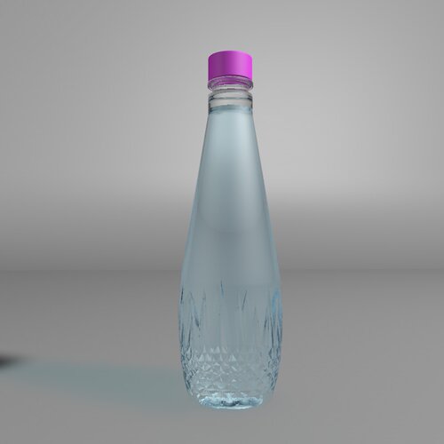 c4d 水滴矿泉水3D模型素材源文件