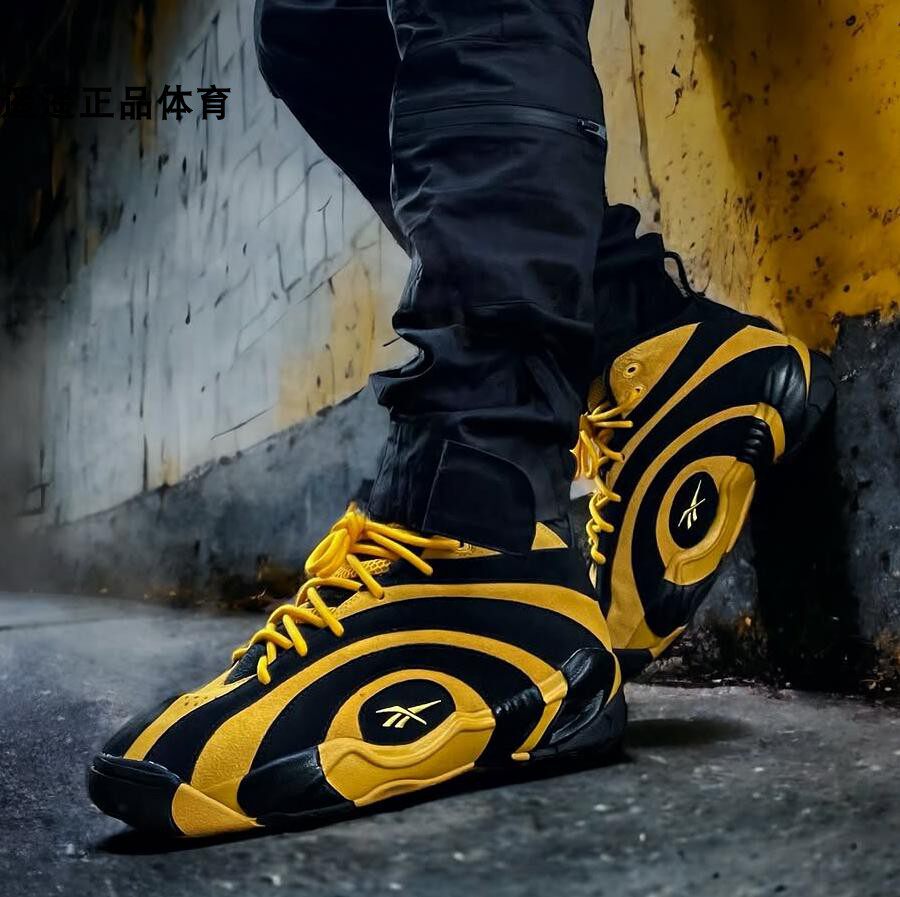 REEBOK SHAQNOSIS 男子高帮实战耐磨经典运动小黄人篮球鞋FX3343