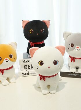 公仔仿真猫咪儿童女孩毛绒玩具