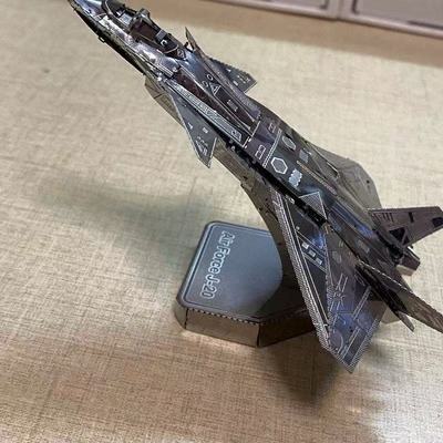航展J-20金属拼装模型长空之王同款五代隐形战斗模型机送工具