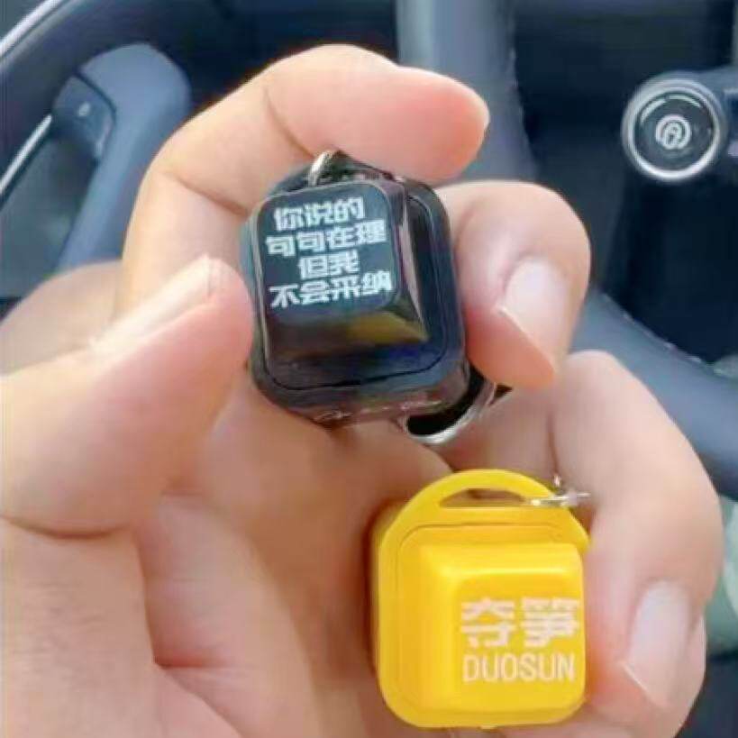 你说的句句在理但我不会采纳语音钥匙扣抽象钥匙扣送闺蜜朋友