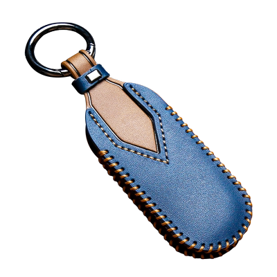 钥匙套头层牛皮复古风
