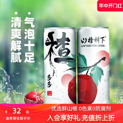 山楂树下330ml*6瓶气泡水