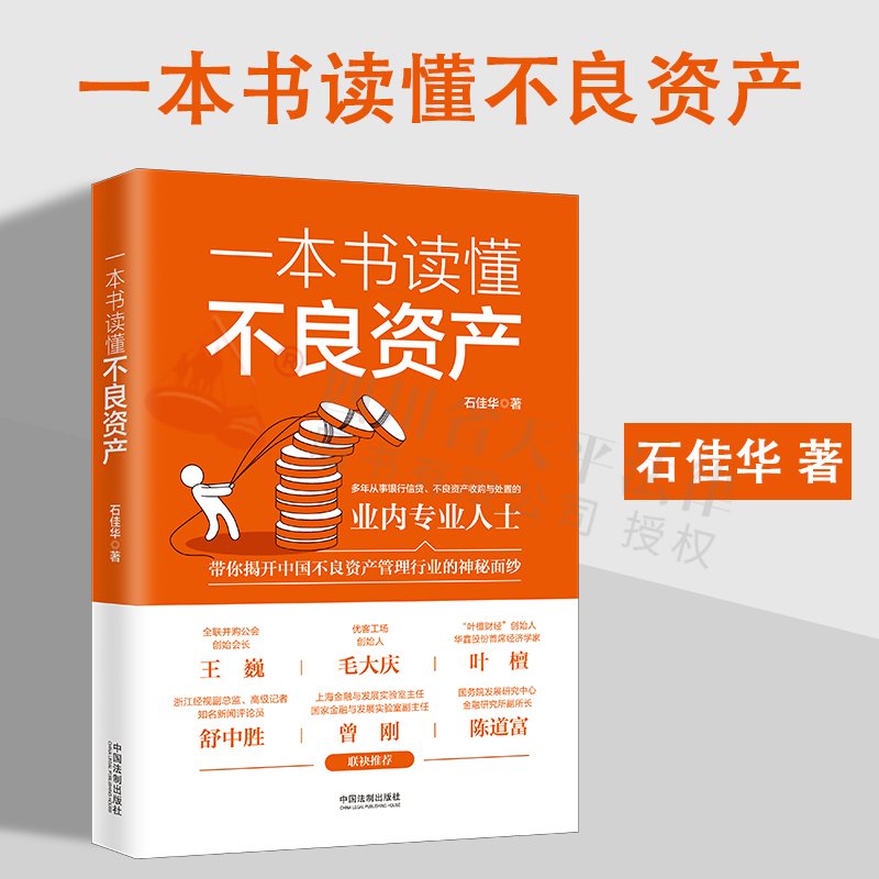 2022新书一本书读懂不良资产石佳华业务实操案例解析基本原理不良资产金融管理法制出版社 9787521626964