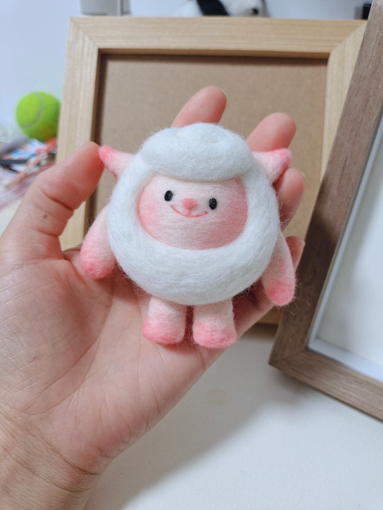 蛋仔派对dongdong羊羊毛毡戳戳乐diy材料包