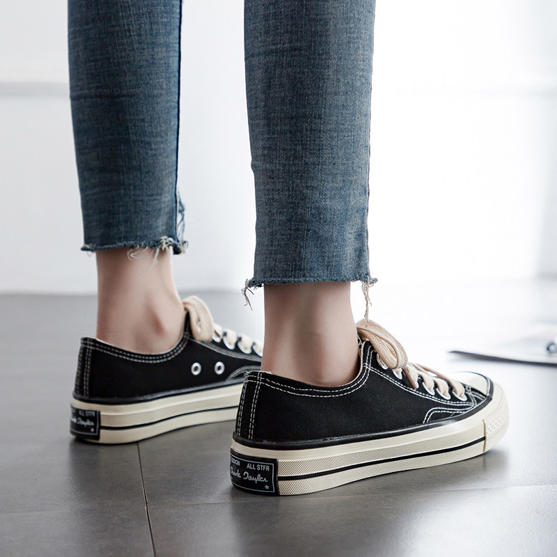1970s canvas shoe Retro chic shoes student Korean Edition Harajuku ulzzang black strawberry skate shoesin the Women's Shoes, Canvas shoes  category - from Buy2taobao.com to provide professional Taobao agent buy service
