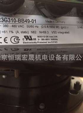 R3G310-BB49-01 k3g310-bb49-02 EC交流风机  ebmpapst原装风机