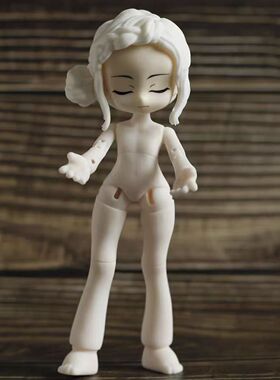 12分bjd娃娃素体娃体可接gsc头OB11素体尺寸现货正版小悦娃娃