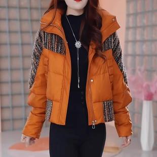 短款九江平湖羽绒服女冬2025新款爆款今年流行高端品牌小个子外套