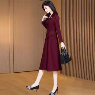 夏季新款低领改良旗袍连衣裙中长款韩版显瘦妈妈女装复古棉麻裙子